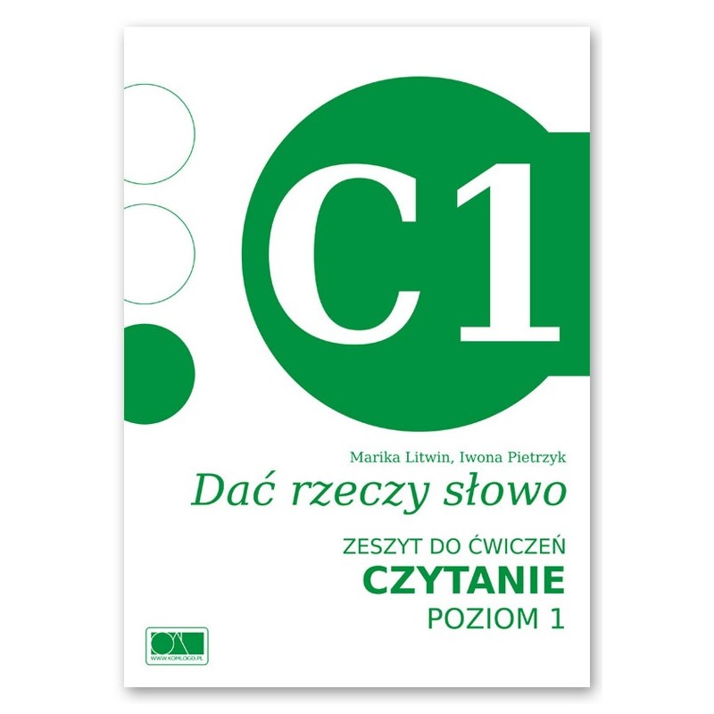Dać rzeczy słowo Czytanie - poziom 1