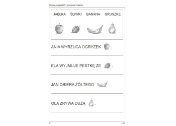 Ćwiczenia do terapii afazji cz. 2